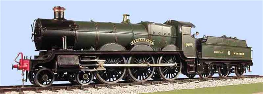 Slaters Plastikard O Gauge 7L015 GWR 4-6-0 Saint Class Curved Frame Loco & 3500 Tender Etched Brass Kit