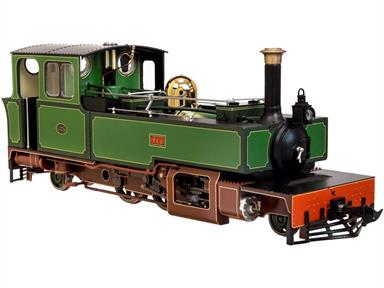 Highly detailed 7mm scale 16.5mm gauge model of Lynton and Barnstaple Railway Manning Wardle 2-6-2T locomotive YEO with the original cab roof position forward over the safety valves, but covers over the motion removed for easier maintenance. The model will feature diecast construction for boiler, tanks and chassis, providing plenty of weight and a 5 pole skew-wound motor for smooth running. Dapols' pull-out PCB decoder board will be fitted for easy DCC and sound fitting.YEO finished in the simplified L&amp;B livery, 1903-1913.Delivery planned for Autumn 2022