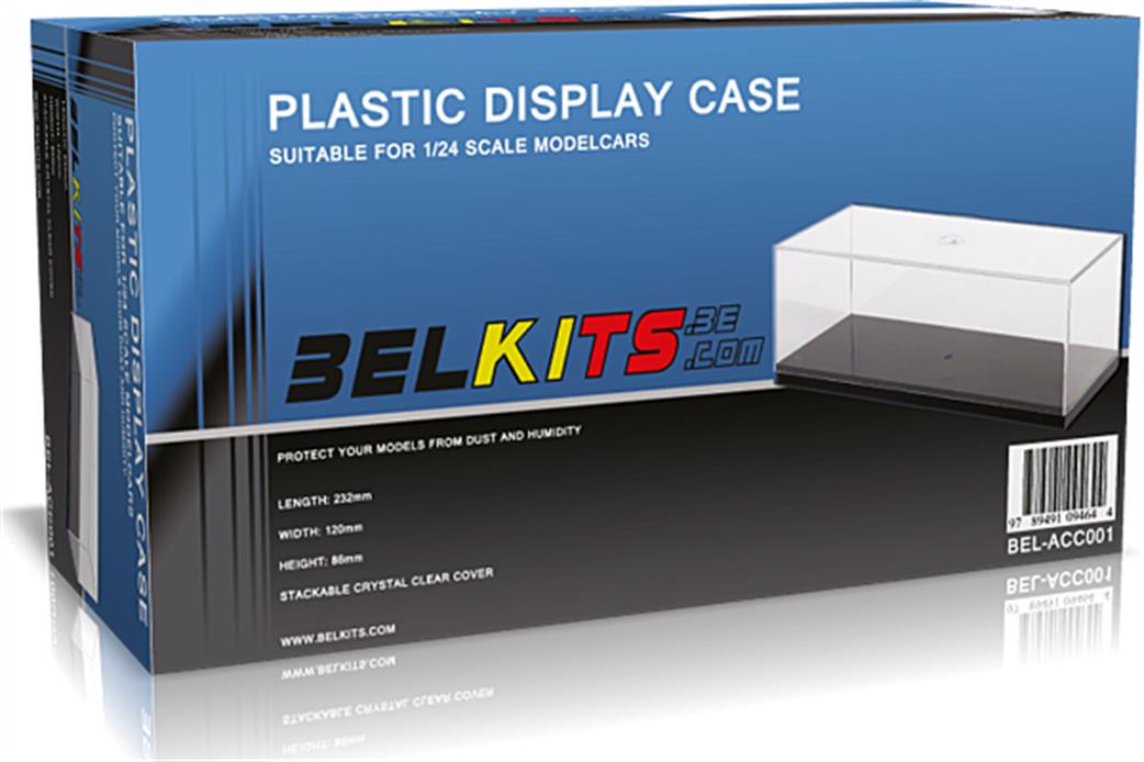Belkits 1/24 BELAC001 Plastic Display Case for 1/24th scale Cars