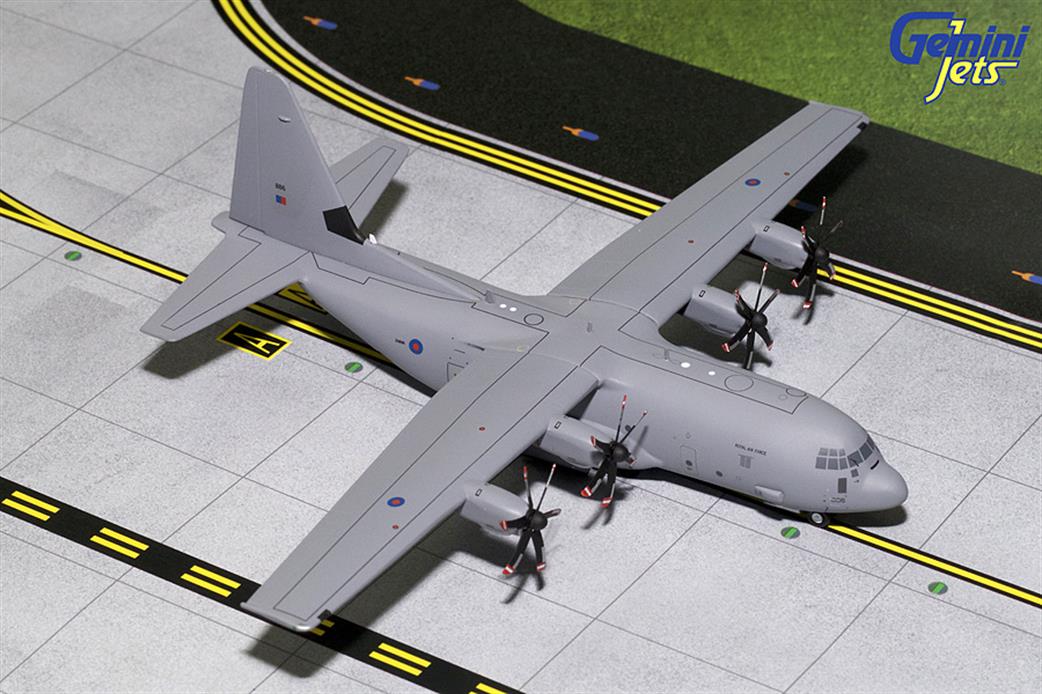 Gemini Jets 1/200 G2RAF713 RAF Lockheed C-130J Hercules ZH886 Transport Aircraft