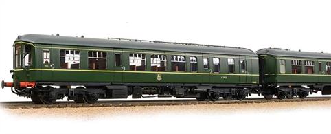 The Derby Lightweight units were among the first types of diesel multiple unit to enter widespread service on British Railways in the 1950s. Making full use of the modern aluminium materials to create a lightweight coach body the units could easily be propelled by compact but low-powered diesel engines being produced forï¿½buses. The design was a classic in styling, although more familiar today the use of all-round glazing, open-plan seating and the ability to see through the drivers' cabins were novel features.Luckily, due to use by the engineering and research sections of BR, one of these units has survived, revealing the remarkably innovative construction and use of materials.Eras 4 and 5. DCC Ready. 1x8-pin and 1x6-pin decoders required for DCC operation. The second decoder is required to control directional lighting in the trailer car.