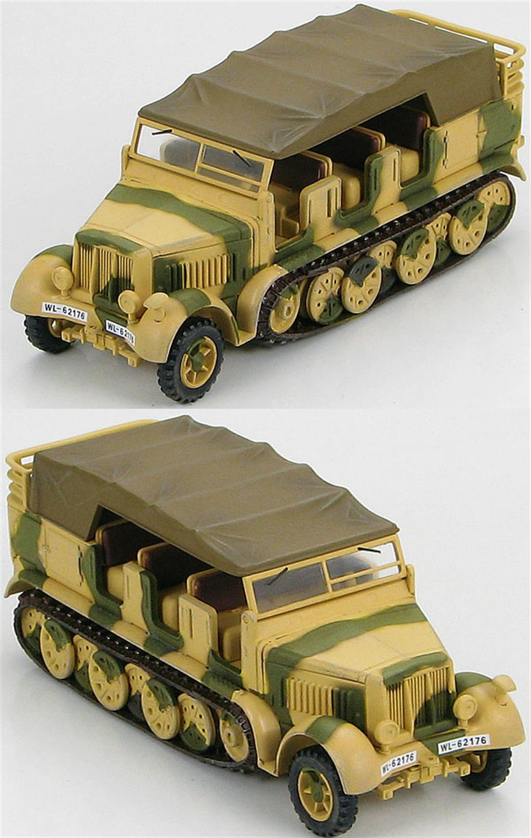 Hobby Master 1/72 HG5003 Sd. Kfz. 7 German 8 Ton Half-Track Anti-Aircraft Battery, Luftwaffe, WWII
