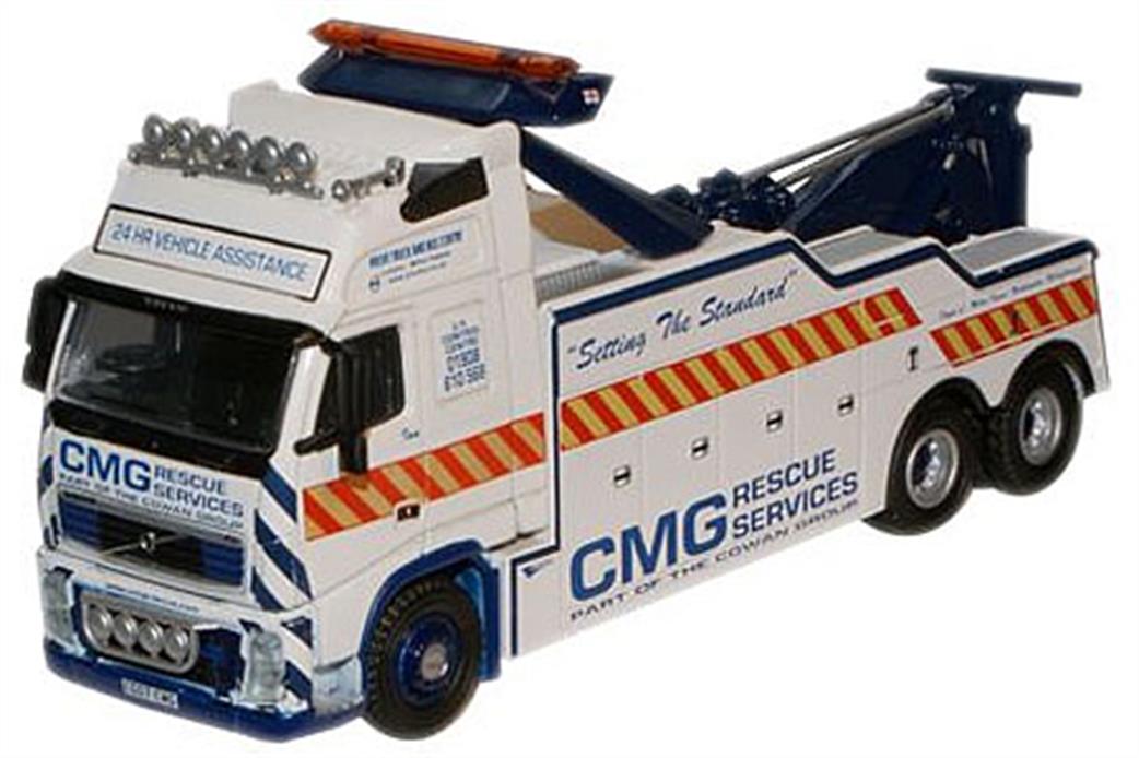 Oxford Diecast 1/76 VOL07REC CMG Volvo FH Recovery Truck