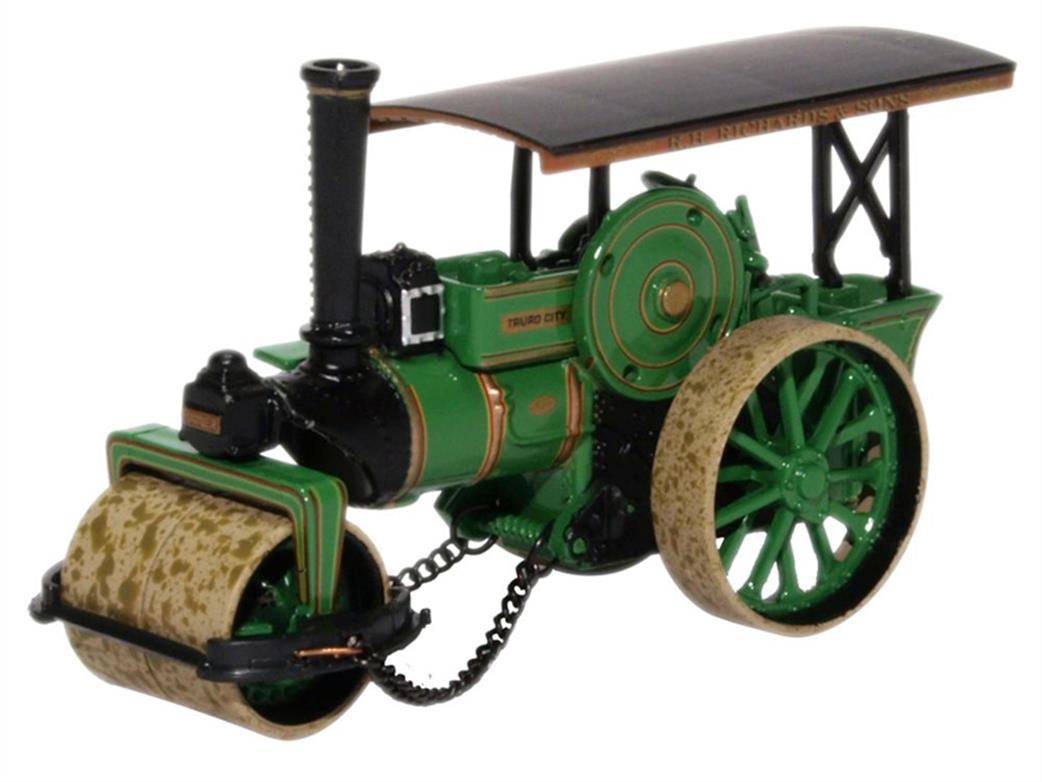 Oxford Diecast 1/76 76FSR005 Fowler Steam Roller No.18873 City of Truro