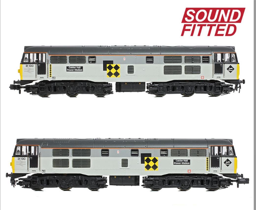 Graham Farish N 371-136RJSF Class 31 130 Calder Hall Power Station BR RF Coal Sector