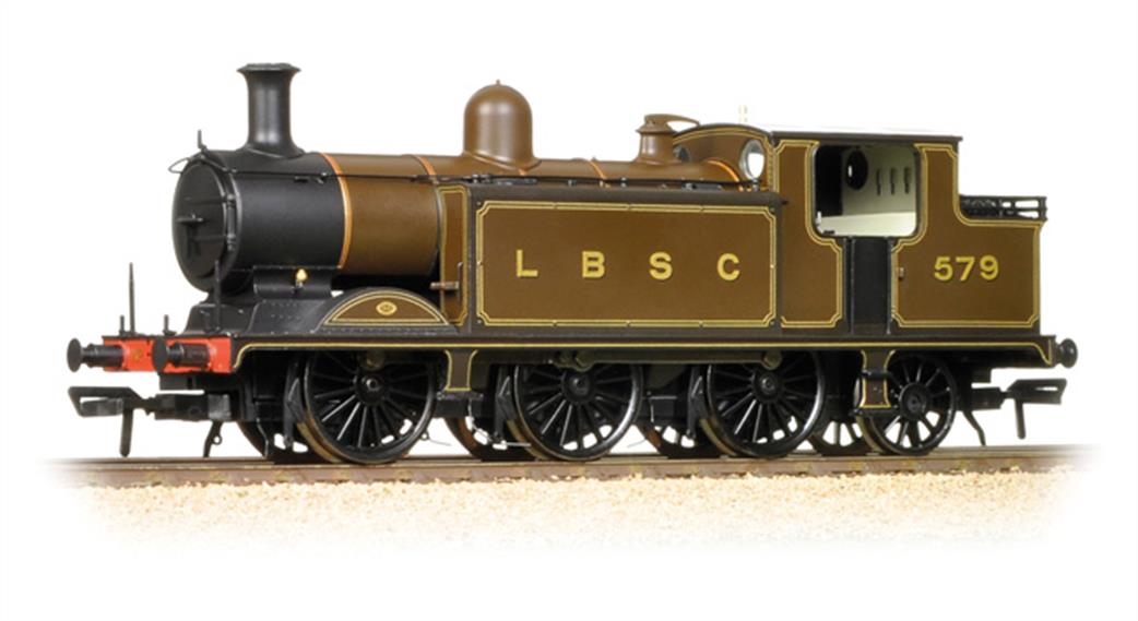 Bachmann OO 35-075 LB&SCR 579 E4 Class 0-6-2 Tank Engine LB&SC Umber Livery