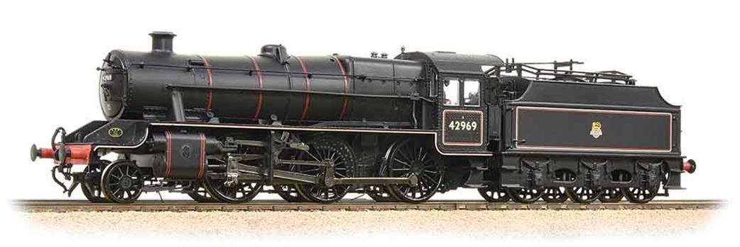 Bachmann OO 31-691 BR 42969 ex-LMS Stanier 5MT 2-6-0 Mogul Lined Black Early Emblem