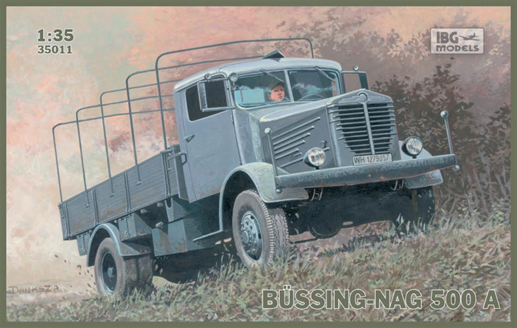 IBG Models 1/35 35011 Bussing Nag 500A Truck Model Kit
