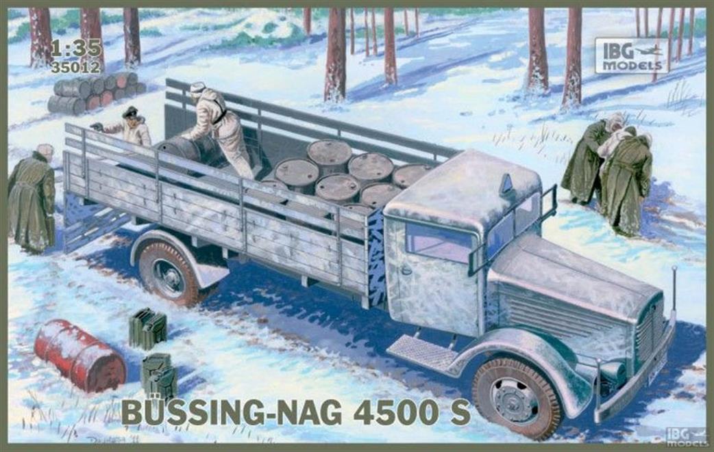 IBG Models 1/35 35012 Bussing-Nag 4500 S Truck Model