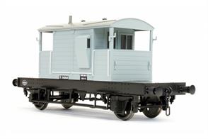 The Southern Railways' standard brake van design did not emerge until 1928 using the heavy underframe from the SE&amp;CR design van fitted with a very short central cabin body, quickly earning the nickname of 'pill boxes'.  Most importantly though the vans did have a reputation for good riding and having a good brake.Model finished in British Railways goods grey livery.The Southern vans seem to have stayed little from former SR routes even under British Railways ownership, though the type is an ideal companion for Dapols' Terrier locomotives and an excellent alternative to the similar BR standard design vans to add variety to goods trains.