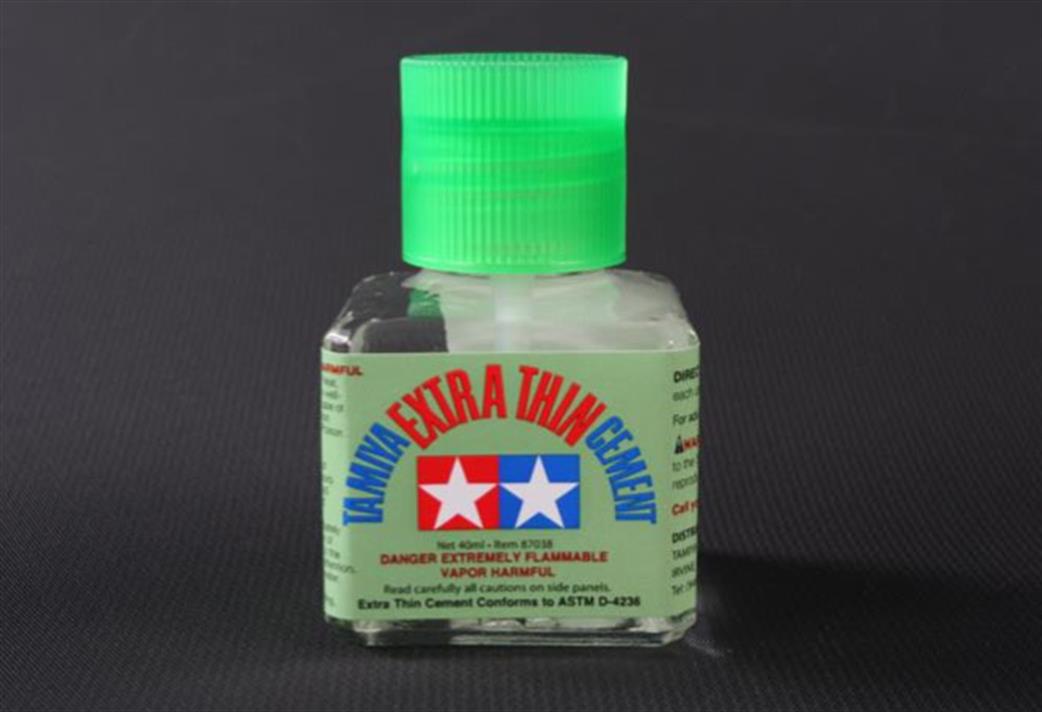 Tamiya 87038 Extra Thin Cement 40ml Bottle