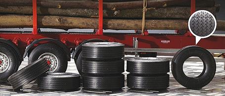 Italeri 1/24 scale 8 x Rubber Trailer TyresA set of 8 realistic rubber tyres suitable for trailers.