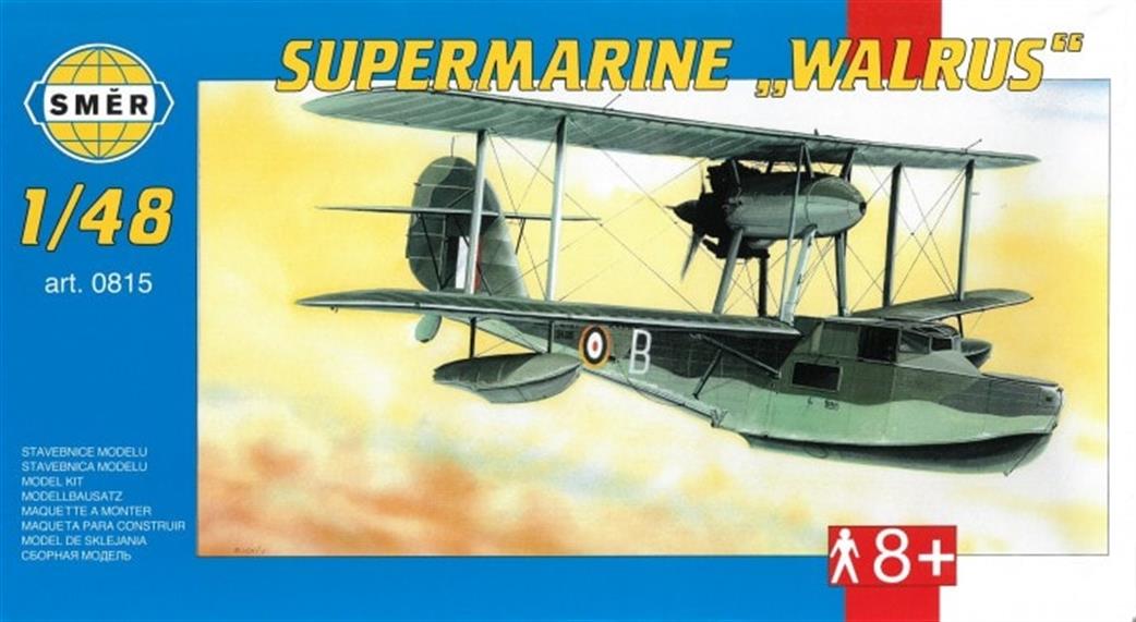 Smer 1/48 0815 Supermarine Walrus Flying Boat Kit