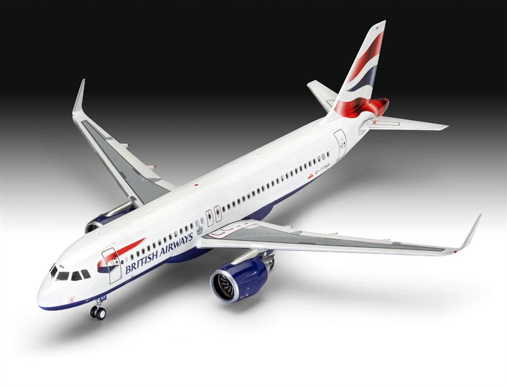 Revell 1/144 03840 Airbus A320neo British Airways Airliner Kit