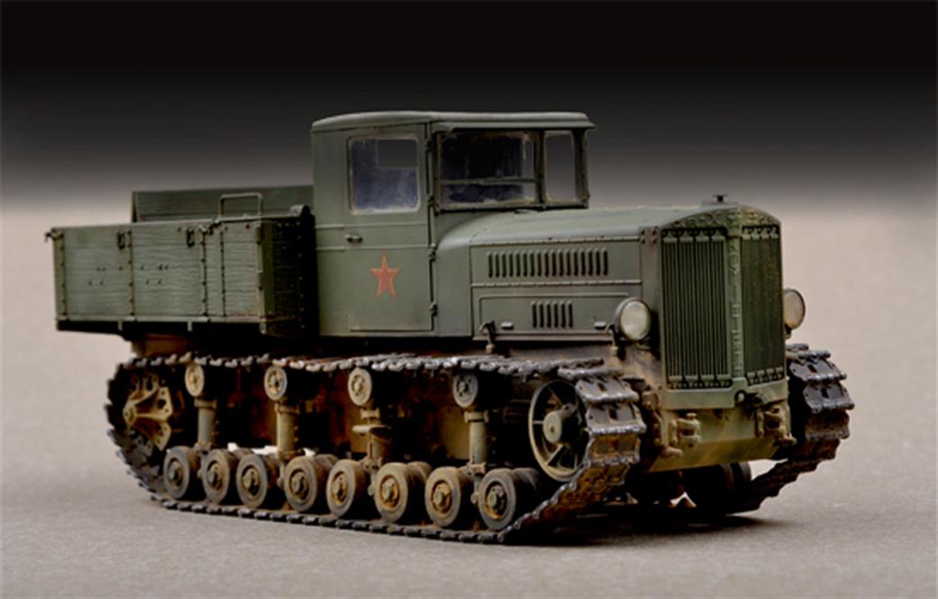Trumpeter 1/72 07120 Soviet Komintern Artillery Tractor Kit