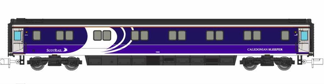 Dapol N 2P-006-007 First ScotRail Caledonian Sleeper Mk3 Sleeper Coach Livery 10666