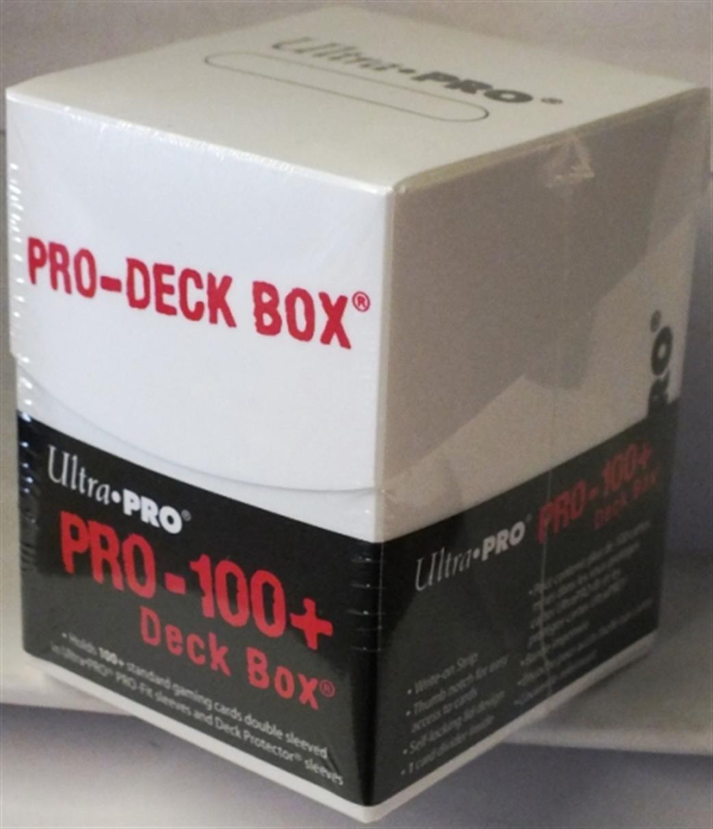 Ultra Pro 82885 PRO 100+ White Deck Box