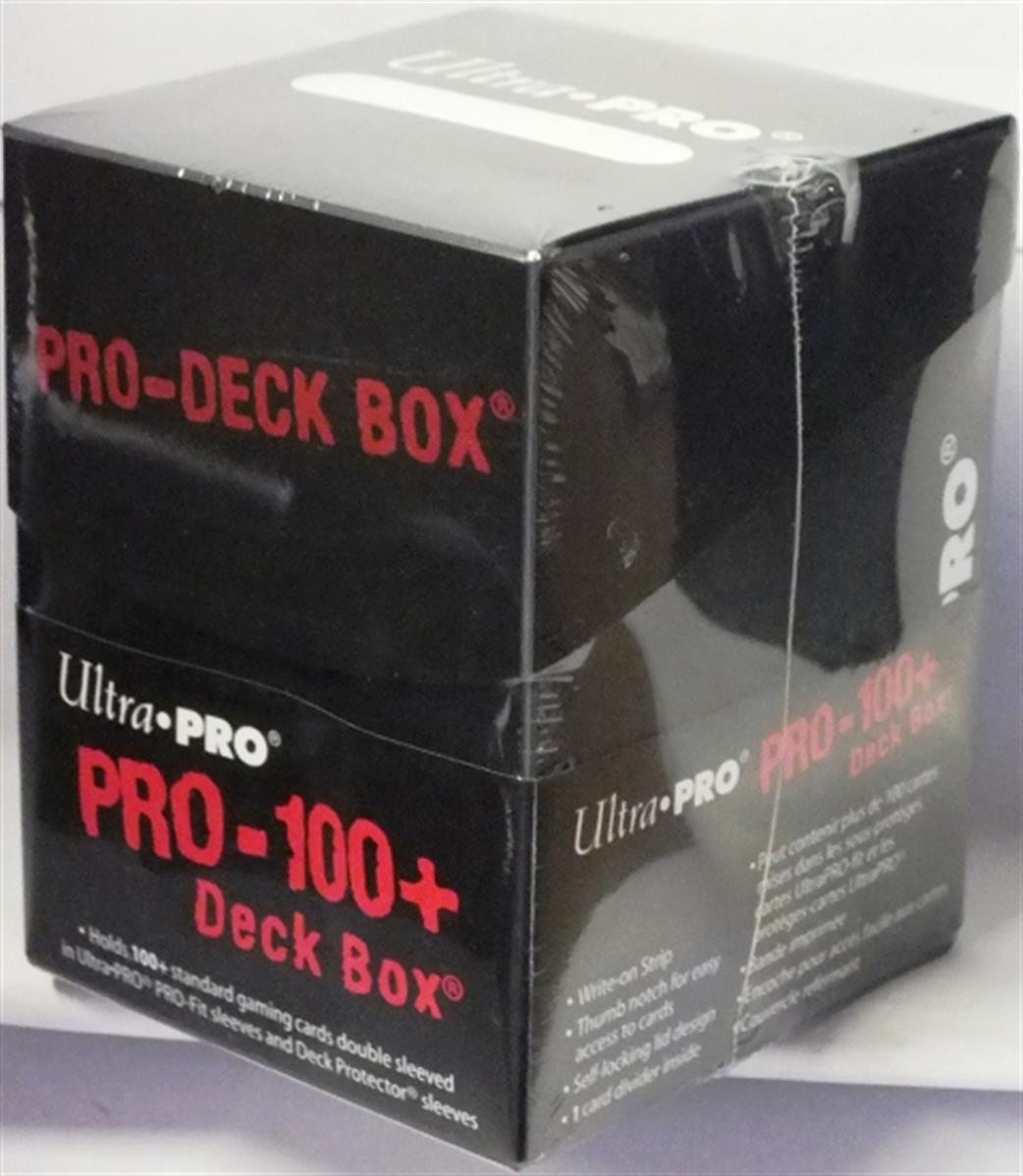 Ultra Pro  82884 PRO 100+ Black Deck Box