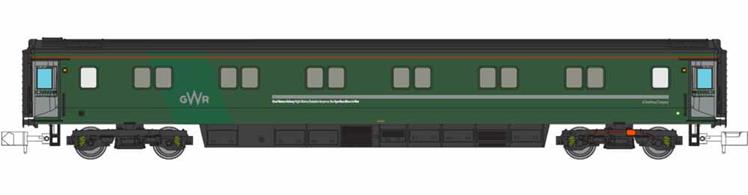 A new detailed model of the BR mk3 sleeper coaches built in the 1980s.Great Western Railway operate one of the two remaining regular sleeper train services between London Paddington and Penzance, Cornwall. This model is finished in the current GWR green livery of the Night Riviera.Release expected Autumn 2020