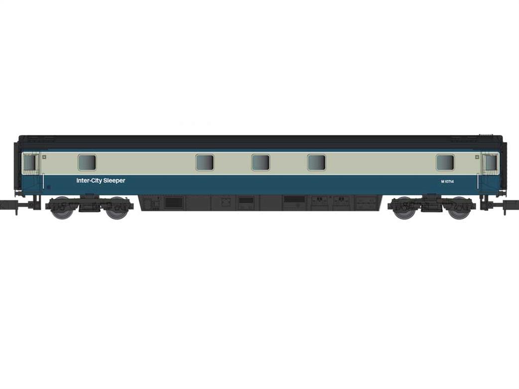 Dapol N 2P-006-009 BR Mk3 Sleeper Coach Blue & Grey Livery M10714