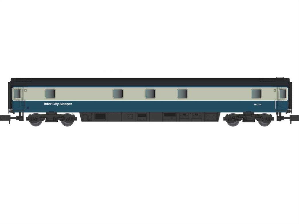 Dapol N 2P-006-009 BR Mk3 Sleeper Coach Blue & Grey Livery M10714