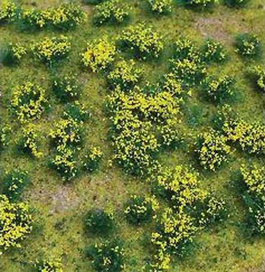 JTT Scenery Products HO 95605 Yellow Flowering Meadow Sheet