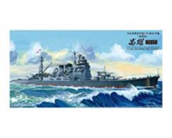 Aoshima 00054 1/350 Scale Imperial Japanese Navy Takao WW2 Heavy Cruiser 1942High detail model kit of the IJN heavy cruiser Takao in 1942. This is a full hull kit produced from Aoshima 2nd edition tooling.