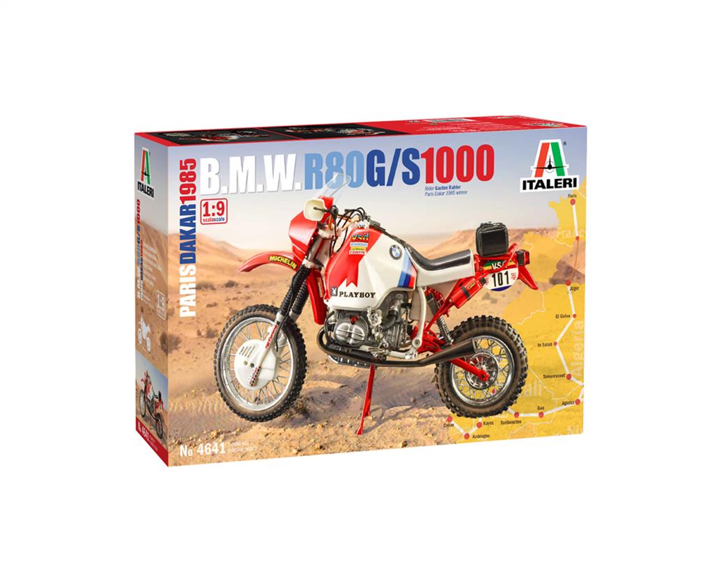 Italeri 1/9 4641 BMW 1000 Dakar 1985 Motorbike Kit