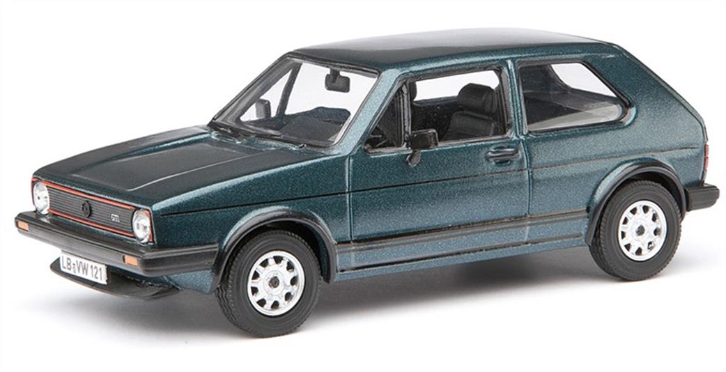 Corgi 1/43 VA12009B Volkswagen Golf GTI Mk1 Series 2, Lhasa Green LHD