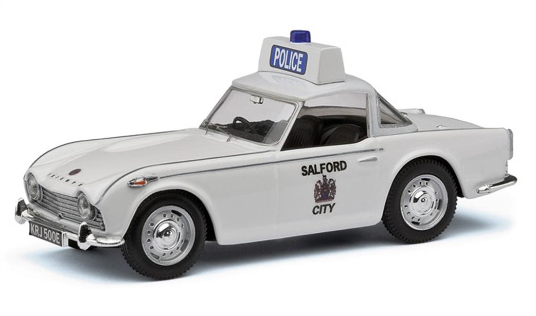 Corgi 1/43 VA11507 Triumph TR4A, Salford City Police