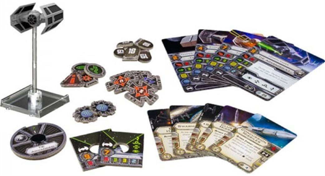 Fantasy Flight Games  SWX05 TIE Advanced Expansion Pack from Star Wars X-Wing