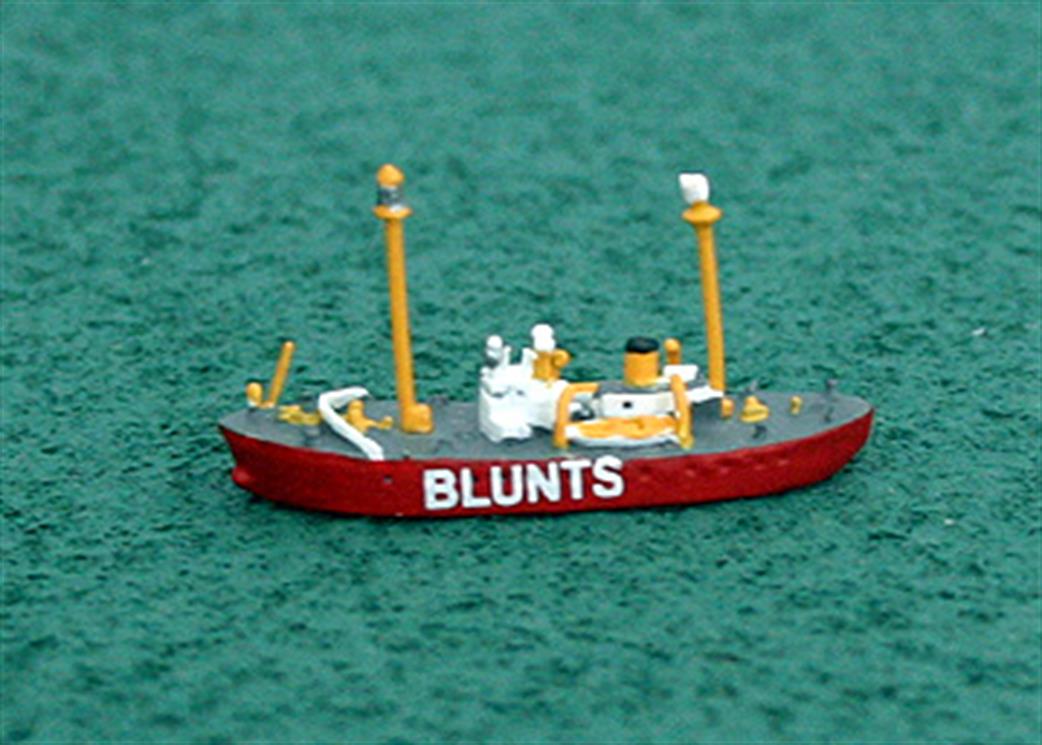 Pharos 1/1250 Ph30-B Blunts Reef lightship, USCG service, 1950 onwards