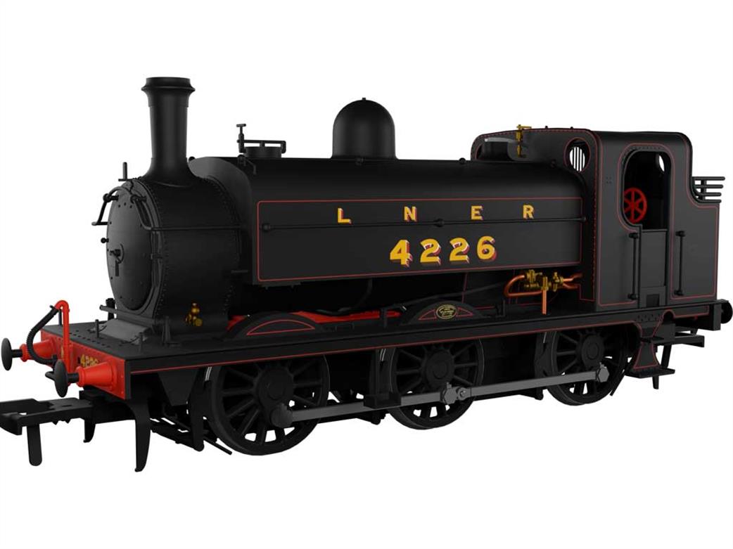 Rapido Trains OO 958504 LNER 4226 Class J52 ex-GNR 0-6-0ST LNER Lined Black DCC Sound