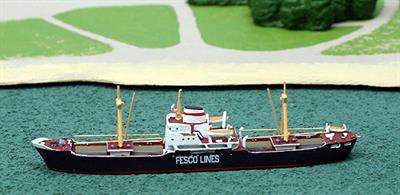 New for 2012! Andizhan class USSR navy cargo ship with Fesco civilian livery.