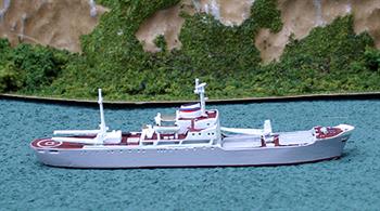 Built in the 1960s and modified from the 1970s, several ships of this class eventually appeared in civilian colours.