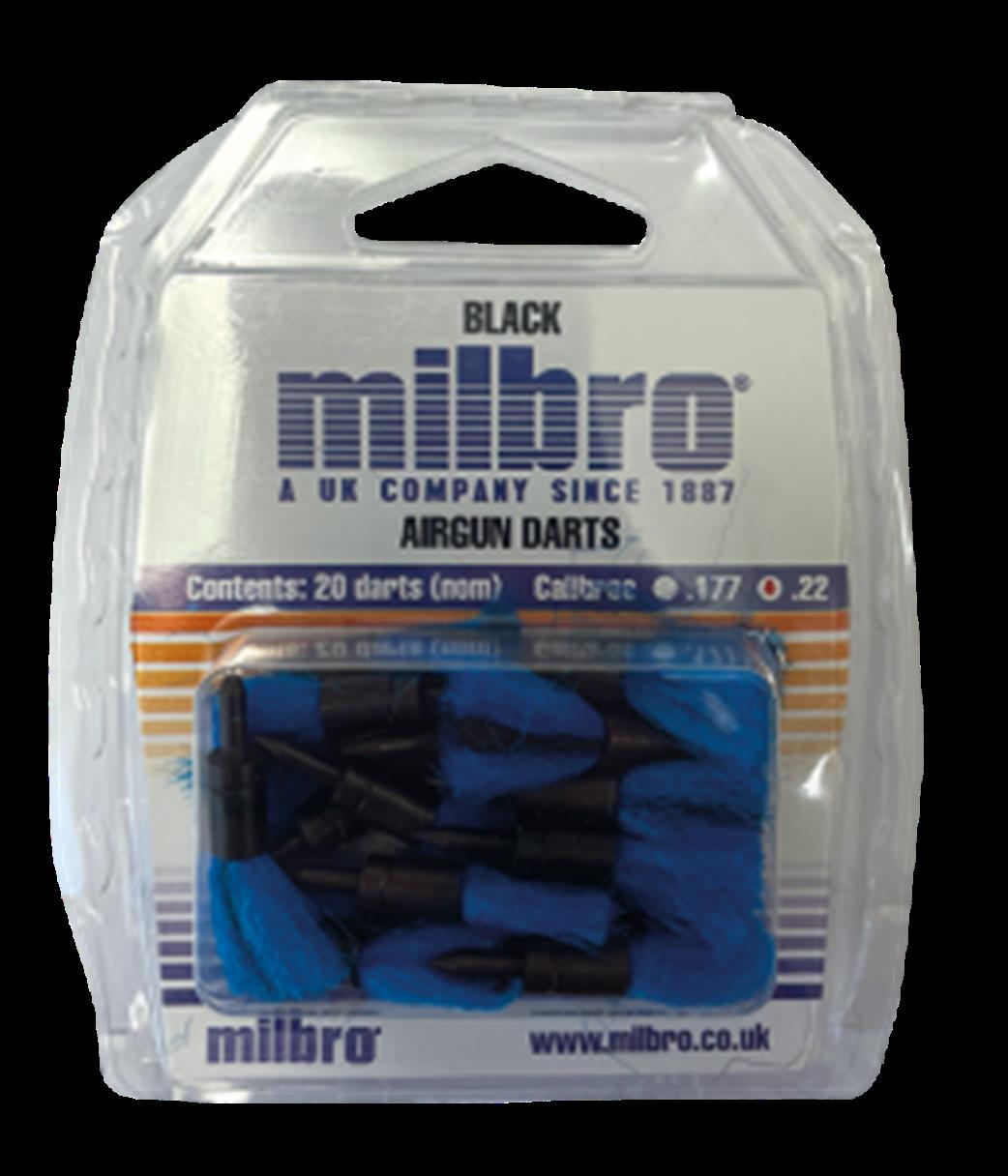 Milbro  MILDARTS20.22 Airgun Darts .22 Pack of 20