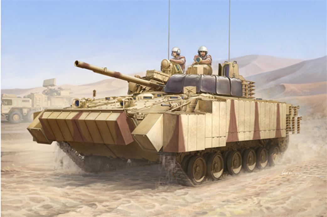Trumpeter 1/35 01532 BMP-3 UAE With ERA Tiles And Combined Screens