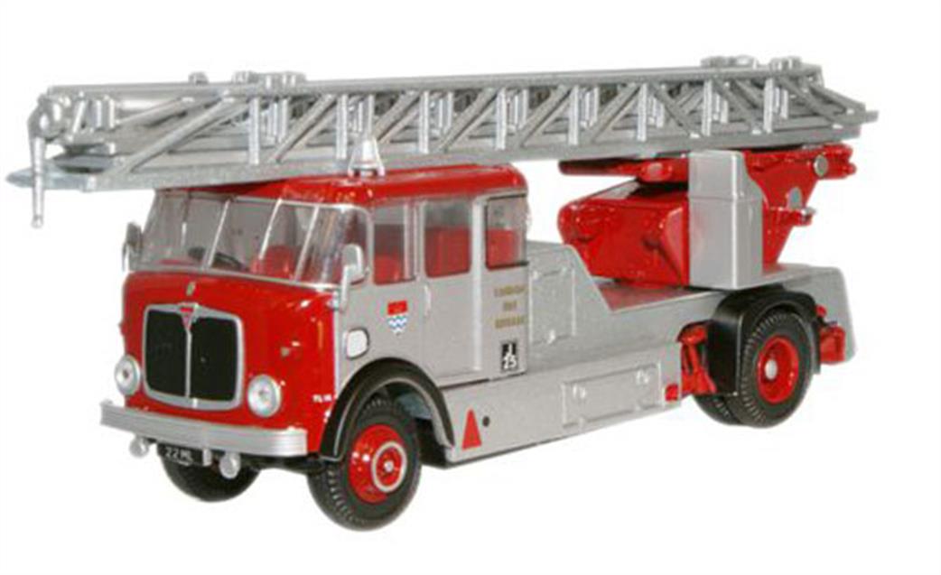 Oxford Diecast 1/76 76AM001 London Fire Brigade AEC Mercury Fire Engine