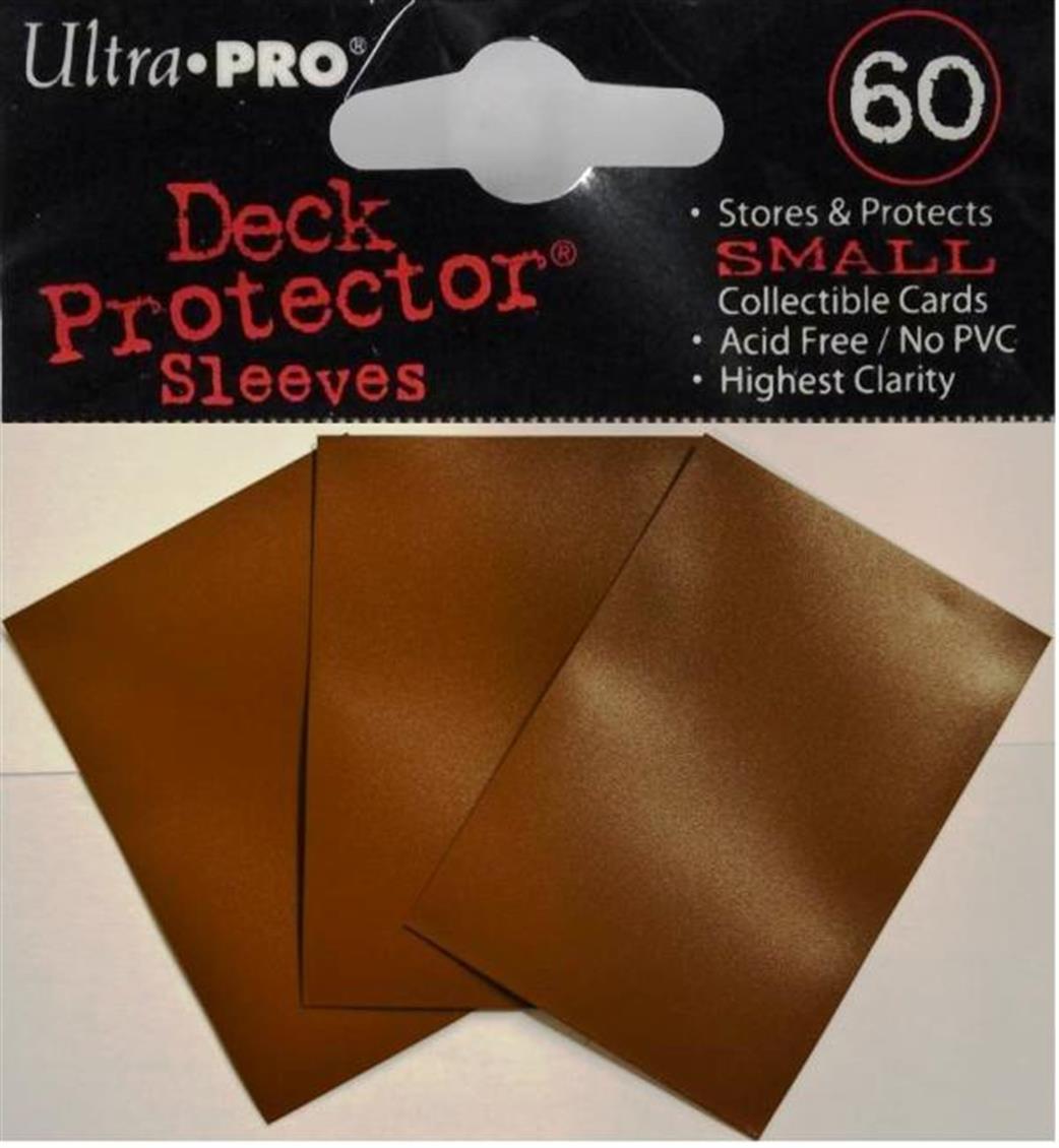 Ultra Pro  84028 60 Small Brown Deck Protectors