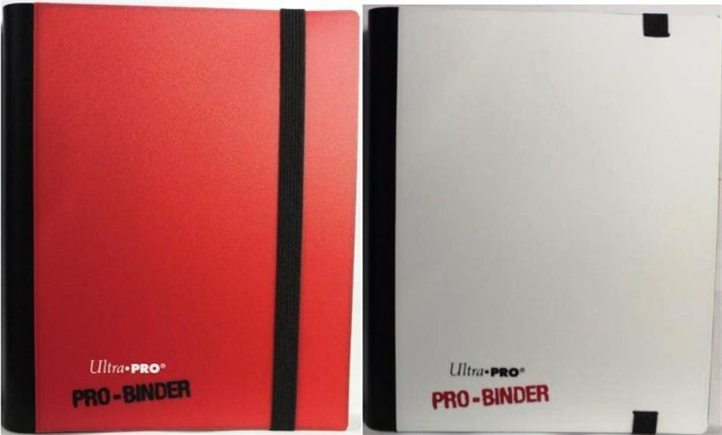 Ultra Pro  84025 A5 Red/White Flip Pro-binder Portfolio
