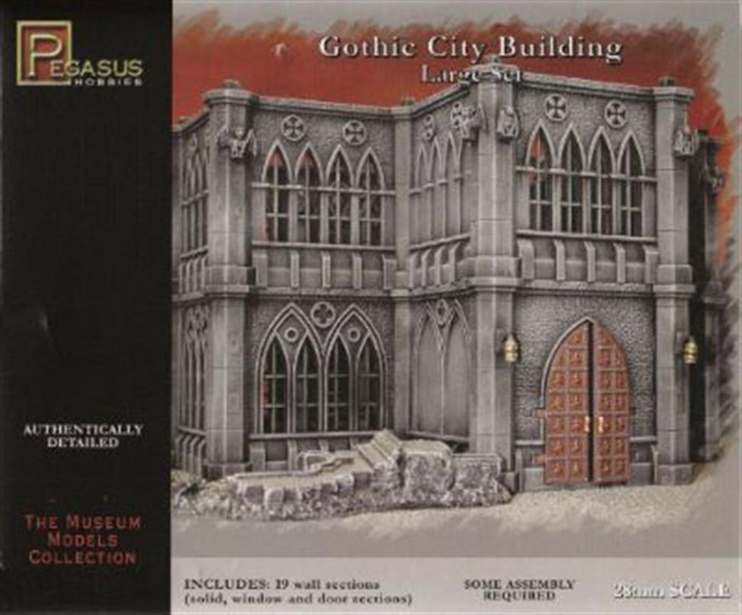 Pegasus Hobbies 28mm 4923 Large Set Gothic City Building