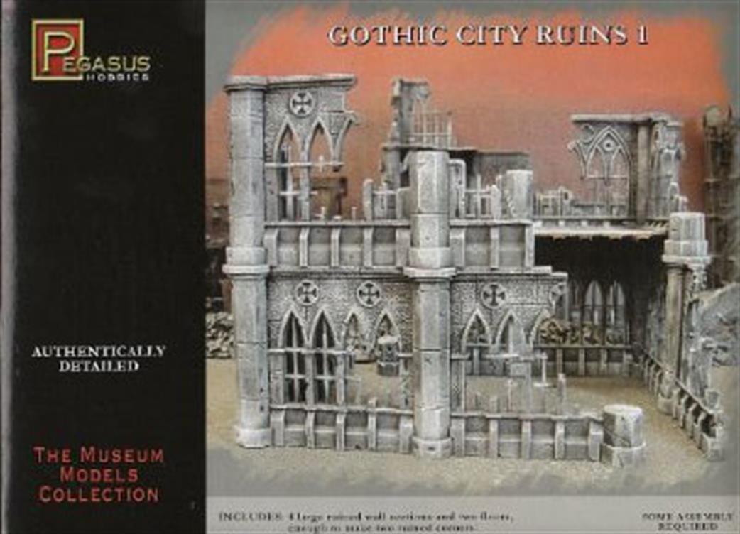 Pegasus Hobbies 28mm 4930 Gothic City Ruins
