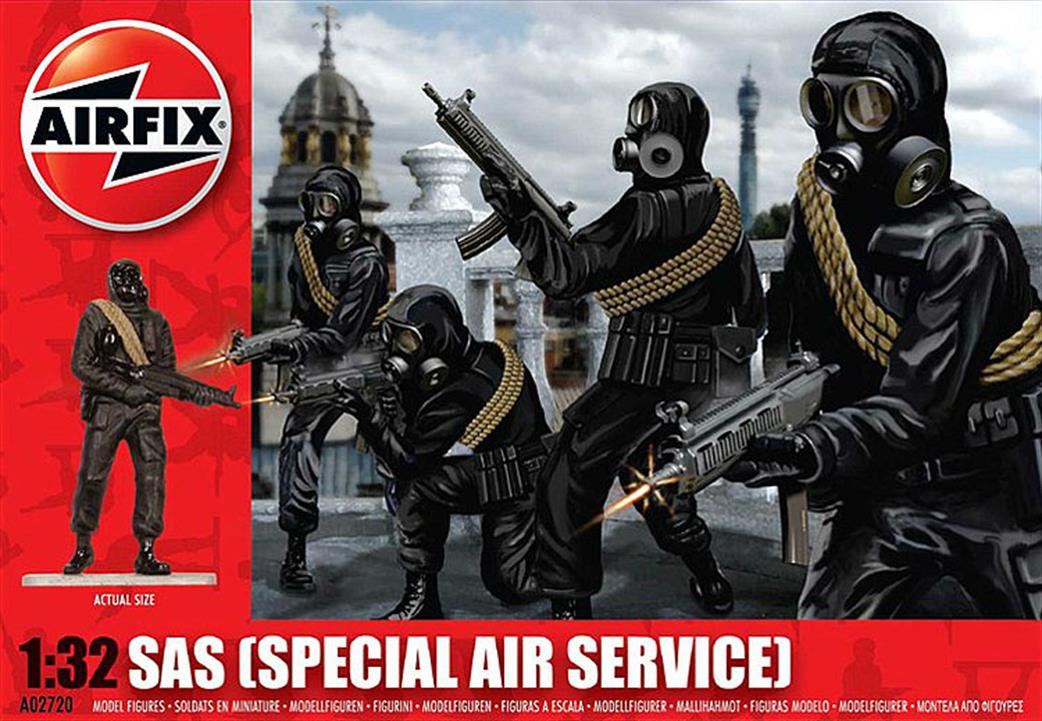 Airfix 1/32 02720 British SAS Figure Set