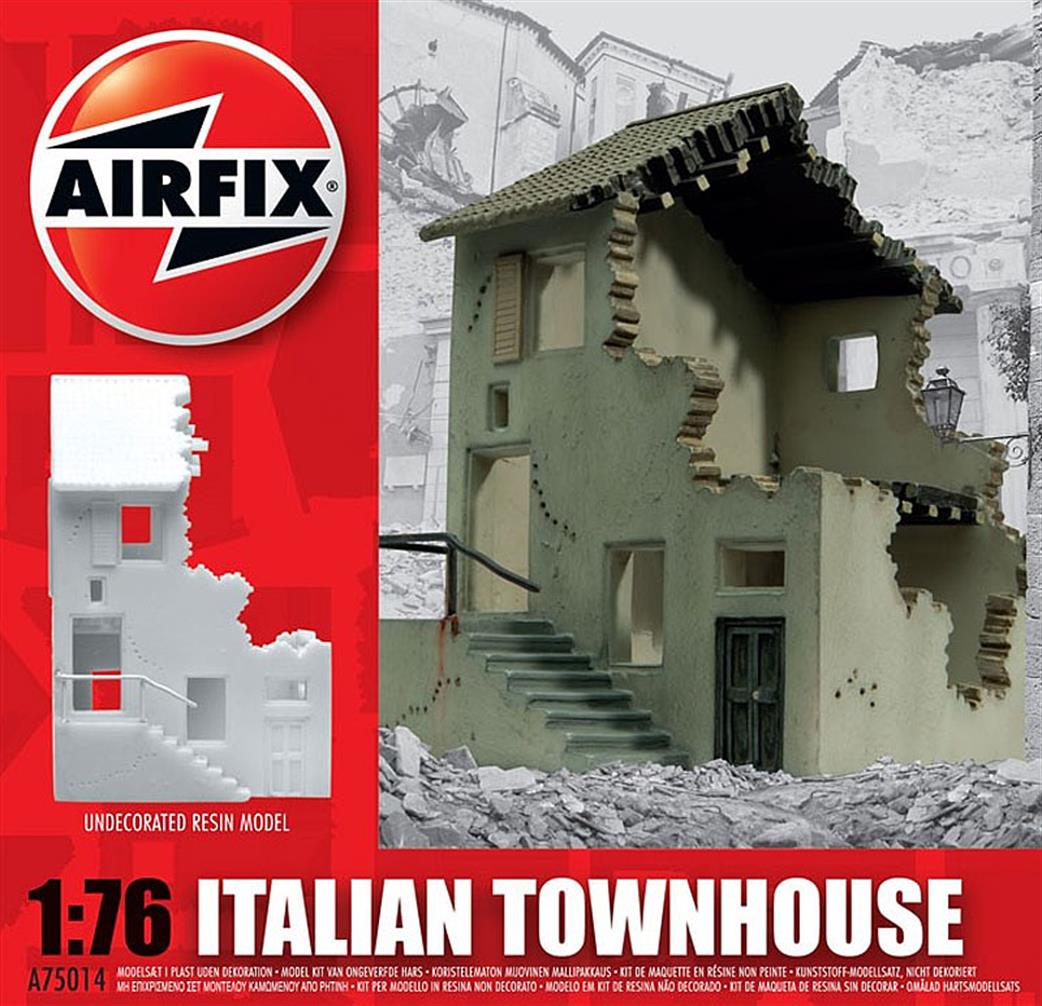 Airfix 1/76 A75014 Italian Country House Unpainted Resin Model