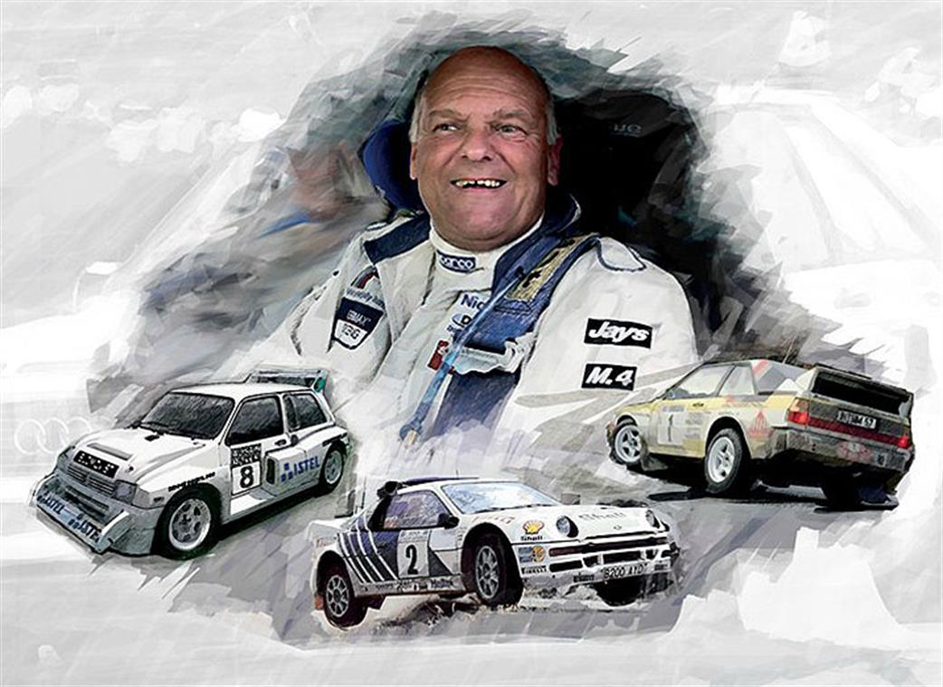 Scalextric 1/32 C3372A Legends 1980'S Group B Rally Twin Slot Car Set