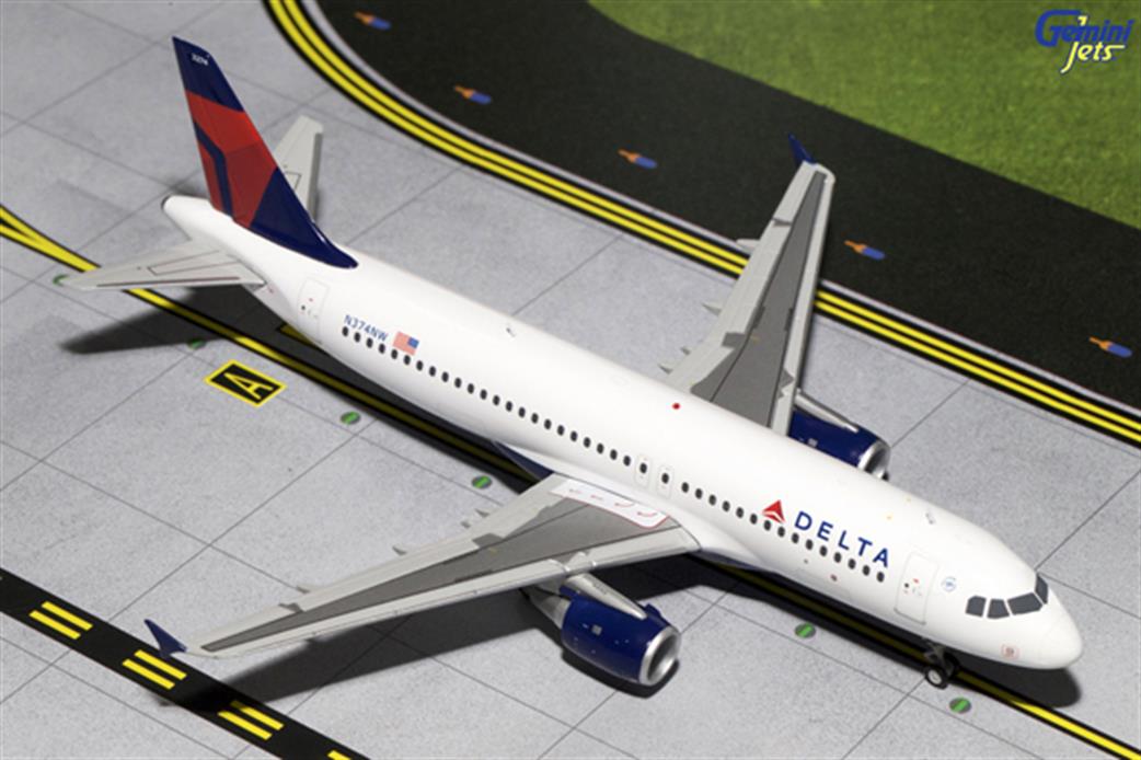 Gemini Jets 1/200 G2DAL328 Delta Airlines Airbus A320-200 Airliner
