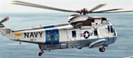 Dragon (Plastics) 1/72 Cyber-hobby USN SH-3G Sea King Utility Transport Helicopter Kit 5113
