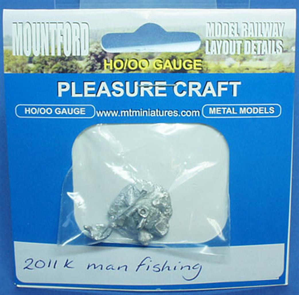 Mountford 2011K Unpainted Man Fishing Kit OO