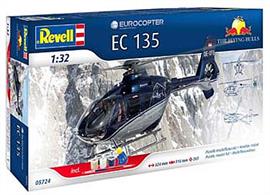 Revell 1/32 EC135 "Flying Bulls" Model Set 05724Comes with Glue and Paints
