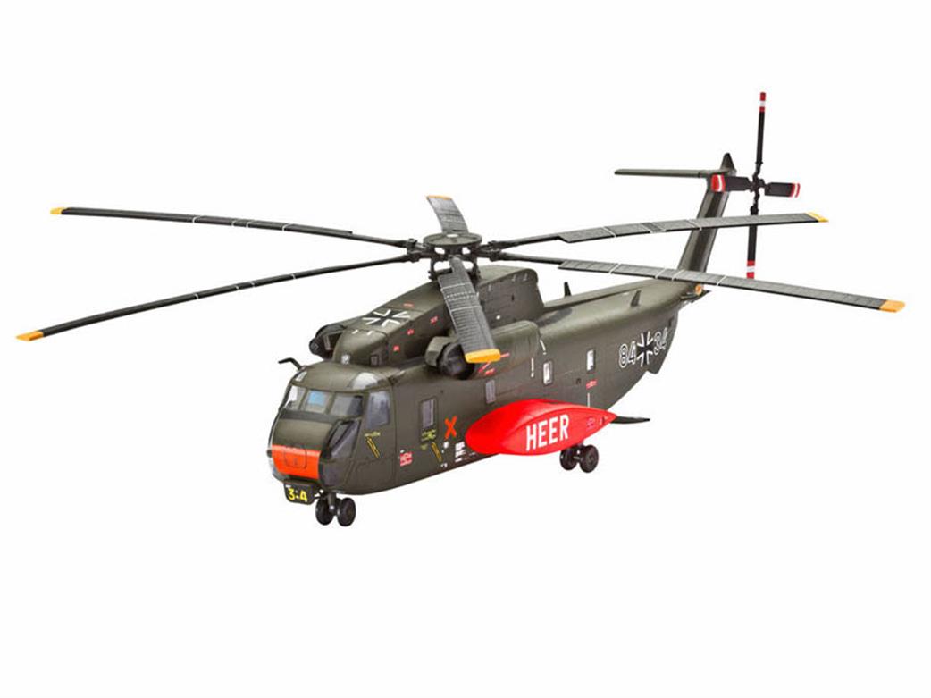 Revell 1/144 04858 Sikorsky CH-53G Heavy Transport Helicopter Kit